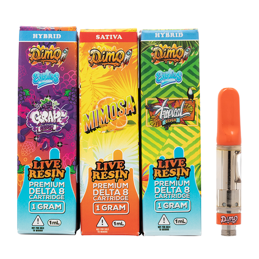 Dimo Live Resin Cartridge - 1000mg (Delta 8)