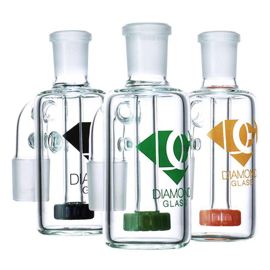Diamond Glass - Diamond Jewel Ash Catcher - 14mm (90°)