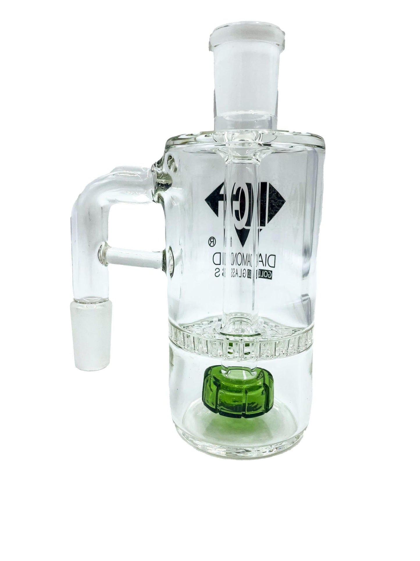 Diamond Glass Diamond Ash Catcher - 14mm (90°)