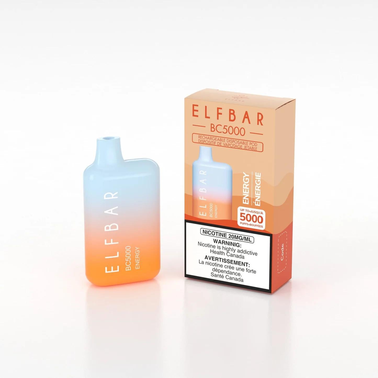 Elf Bar 5000 puff Disposable Vape