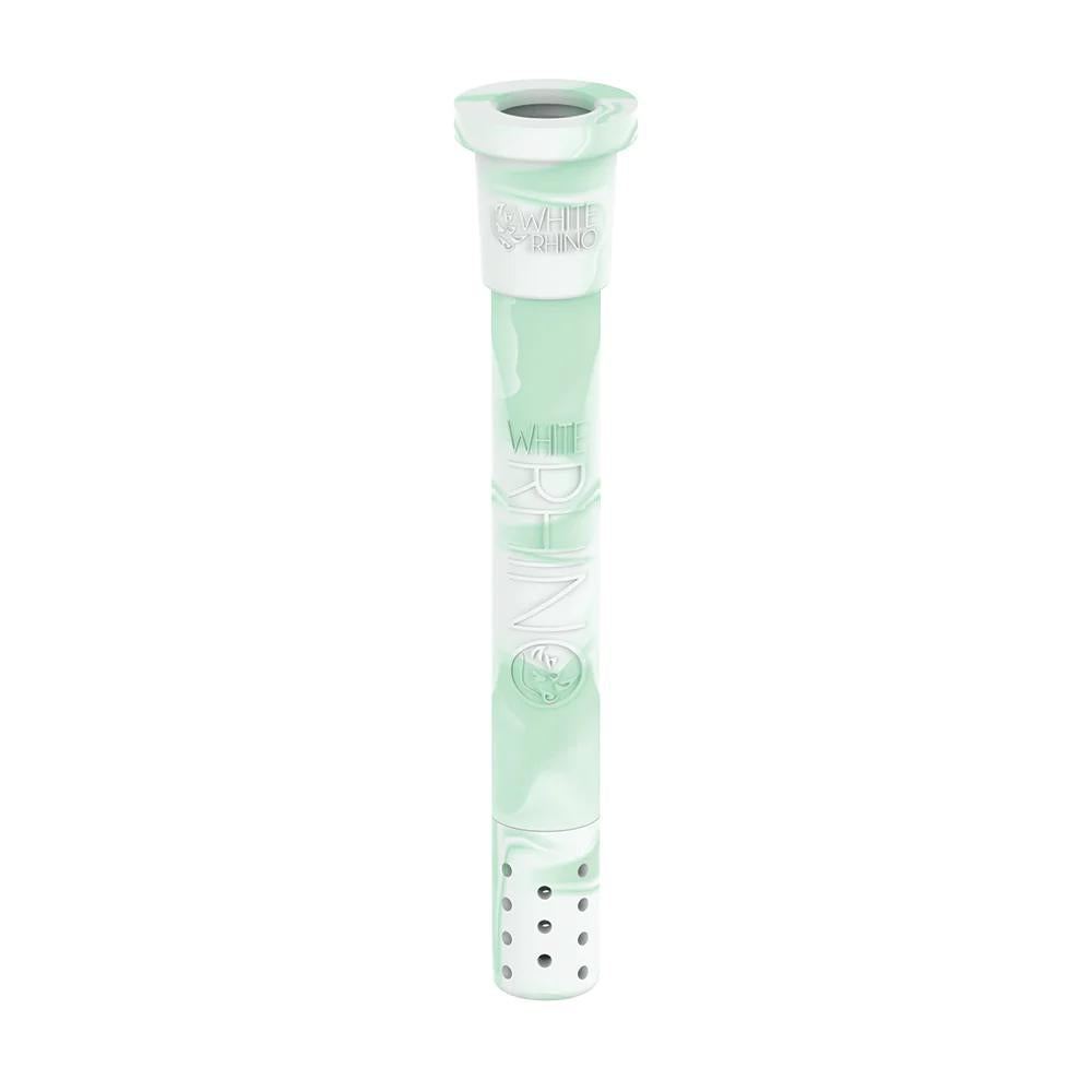 White Rhino Adjustable Silicone Downstem - Glow in the Dark