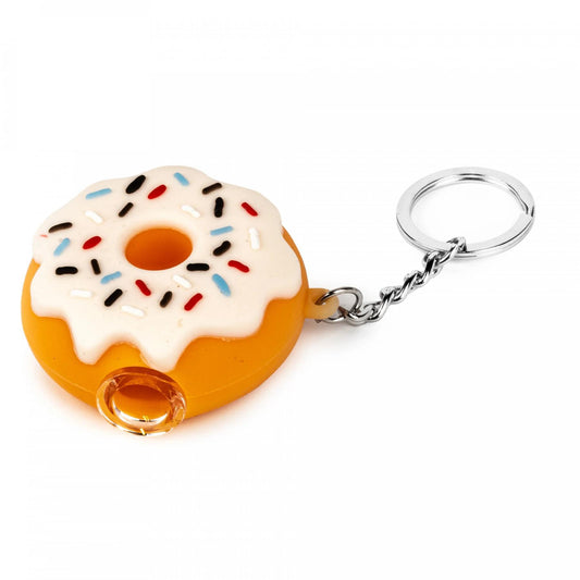 Donut Keychain Hand Pipe
