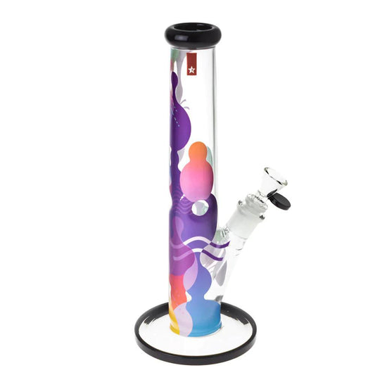 Famous Brandz Panorama Straight Water Pipe - 12"