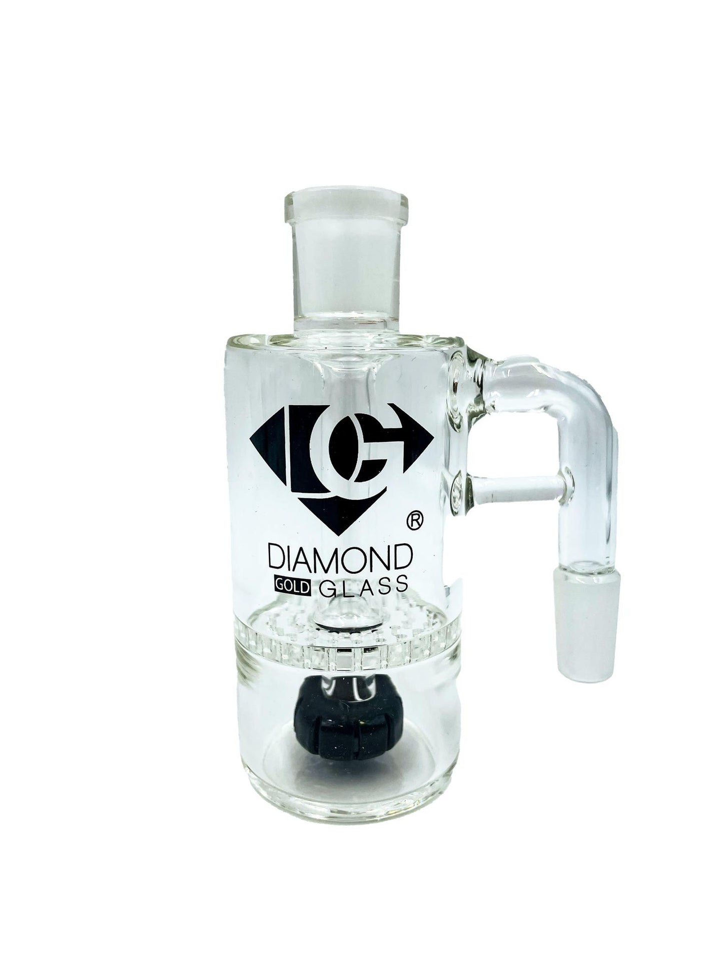 Diamond Glass Diamond Ash Catcher - 14mm (90°)