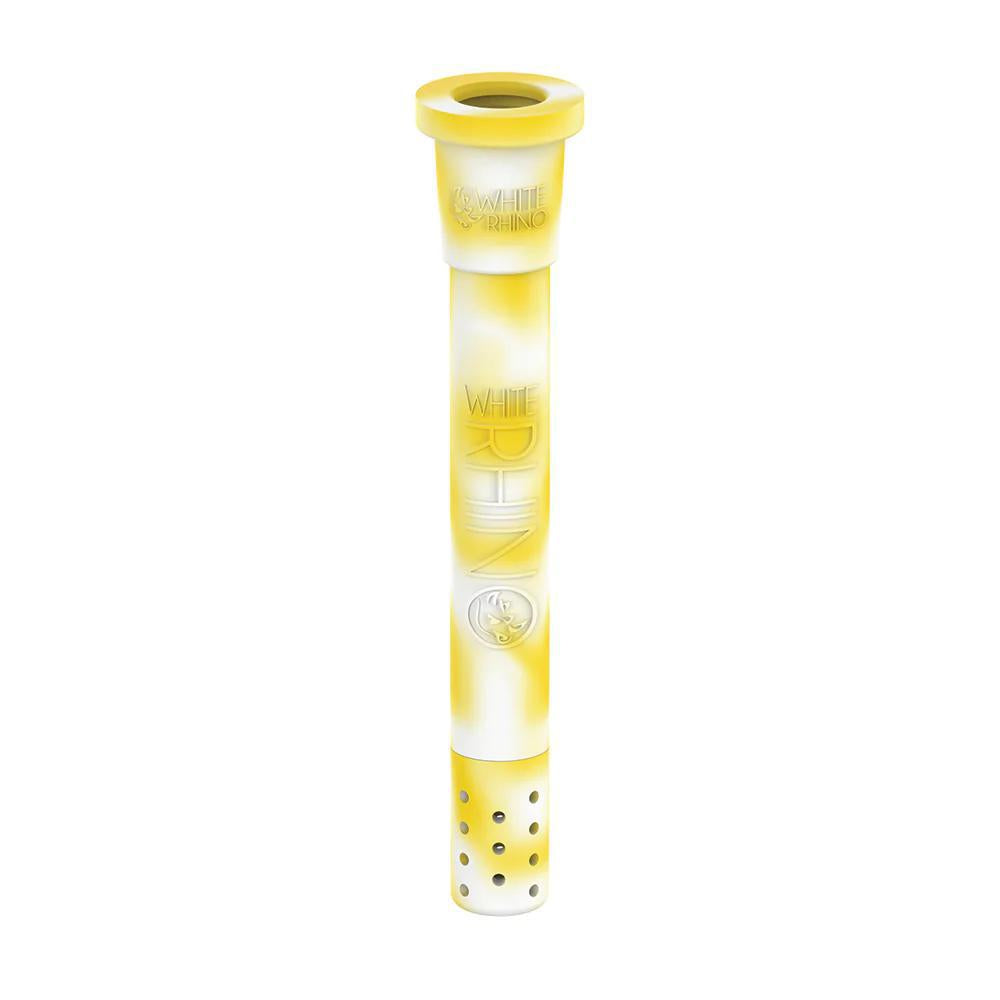 White Rhino Adjustable Silicone Downstem - Glow in the Dark