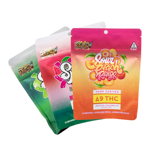 Dimo Hemp Derived Delta 9 Gummies - 200mg