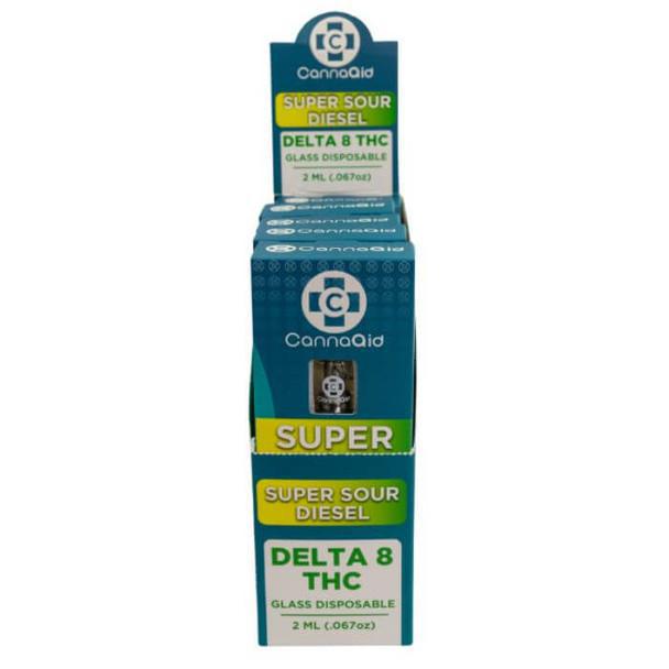 CannaAid Glass Disposable - 2ml (Delta 8)