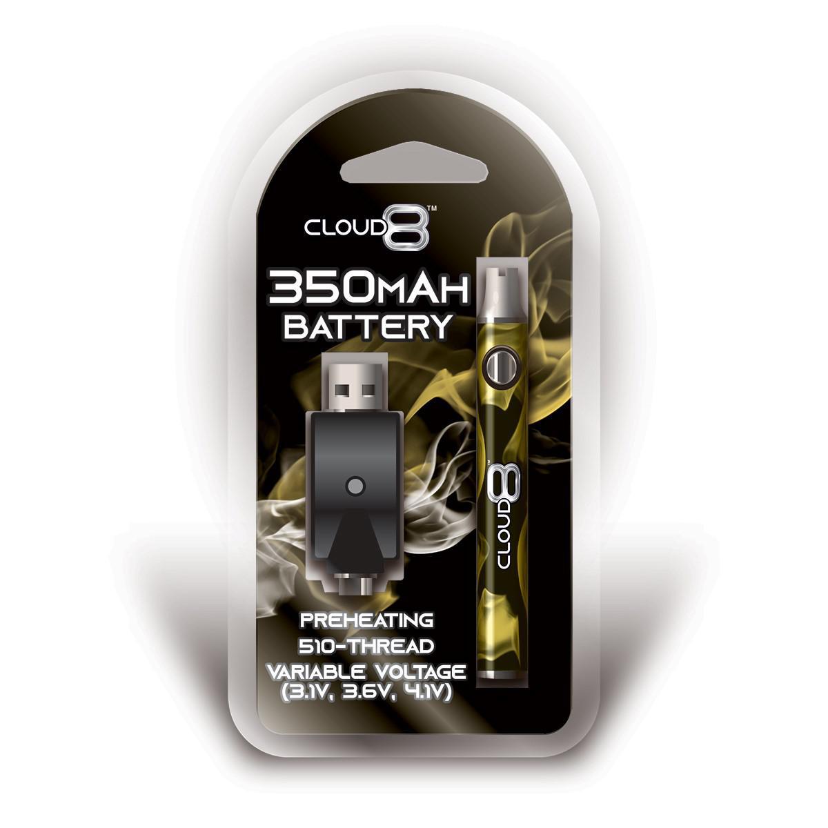 Cloud 8 Batteries - 350mAh