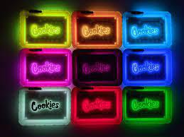 Glow Tray x Cookies LED Rolling Tray