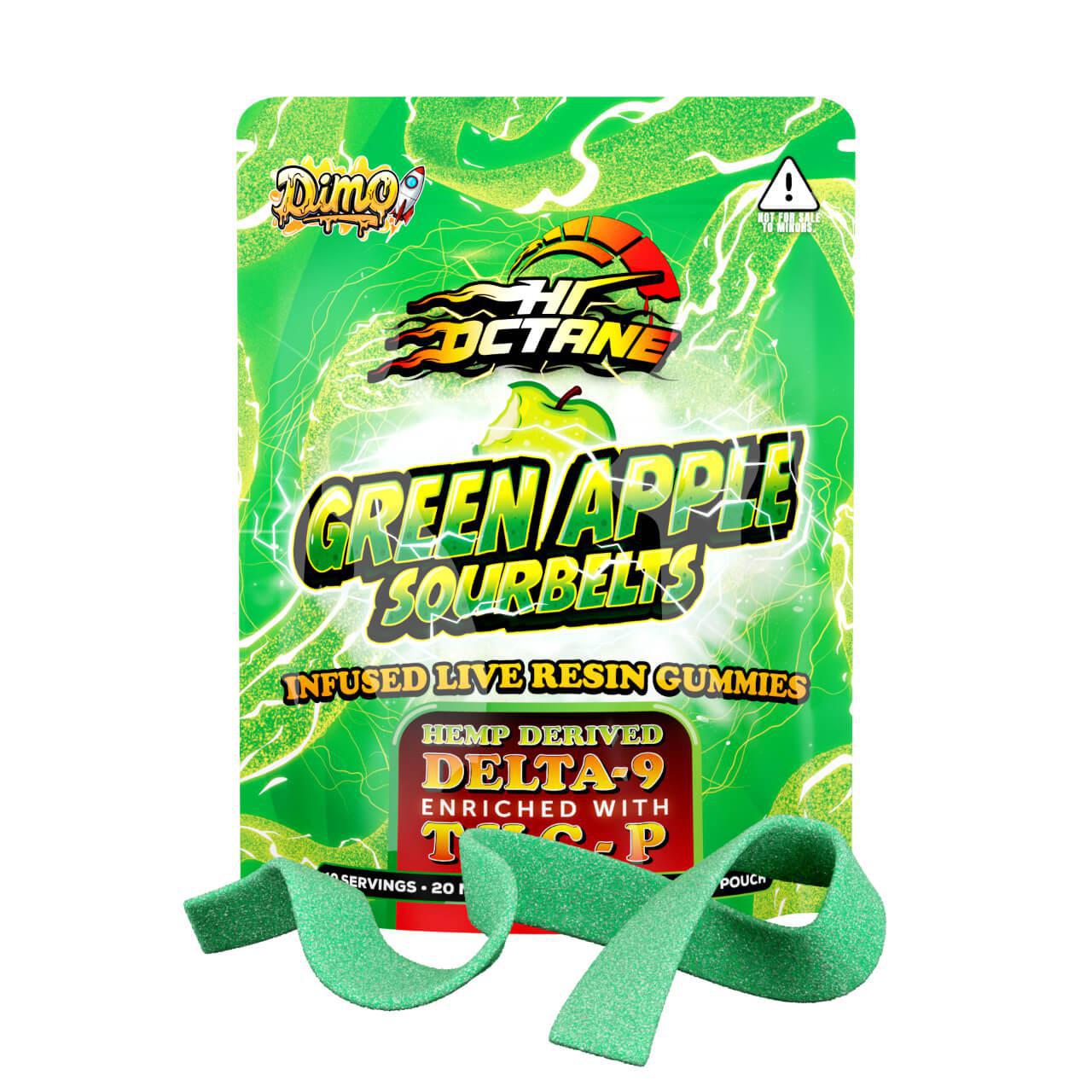 Dimo Hi Octane Infused Live Resin Gummies - 200mg (Delta 9  + THC-P)