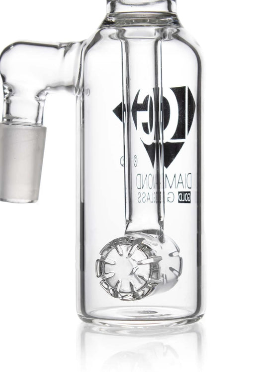 Diamond Glass - Diamond Hammer Ash Catcher - 14mm (90°)