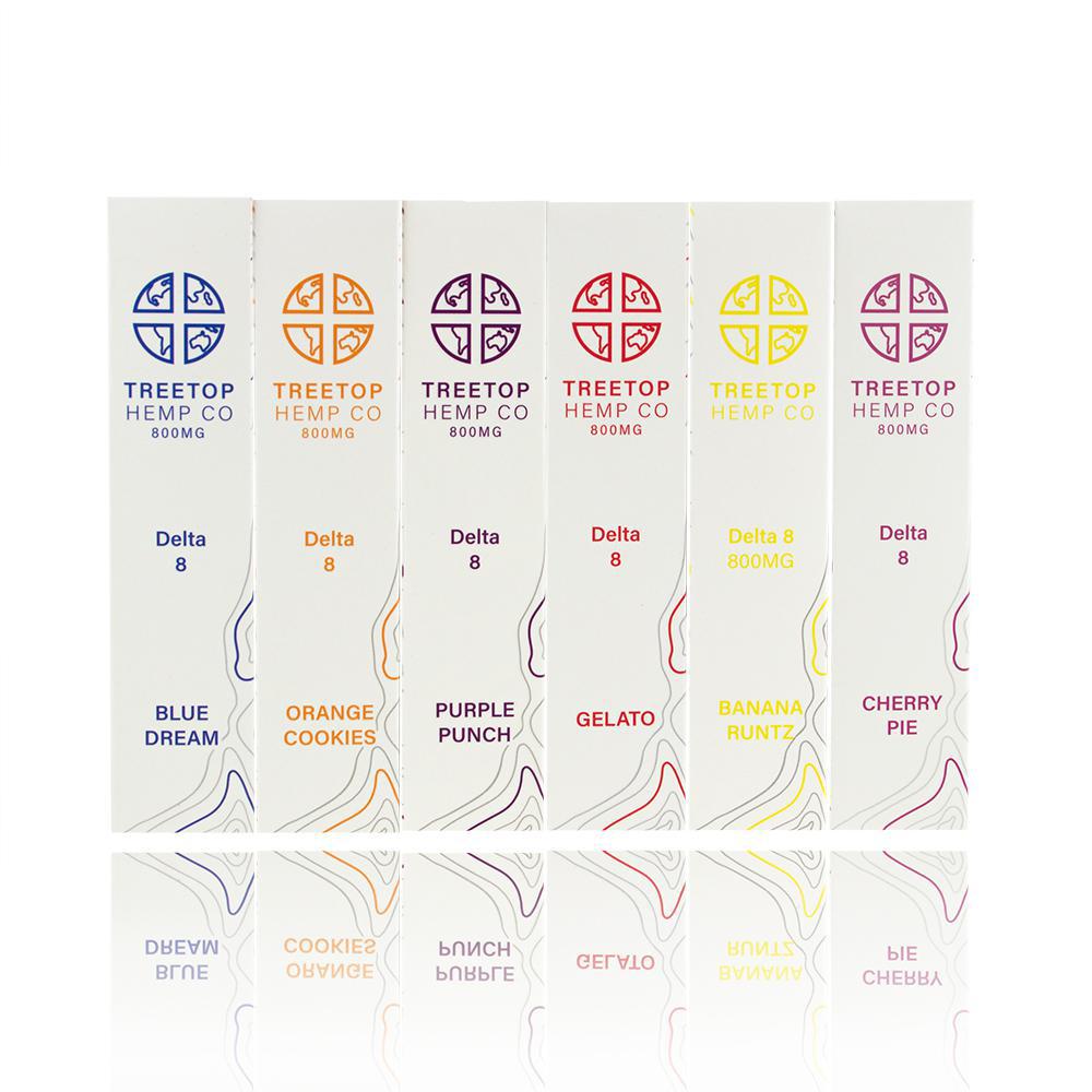 Treetop Hemp Co-Delta 8 Disposables - 700mg