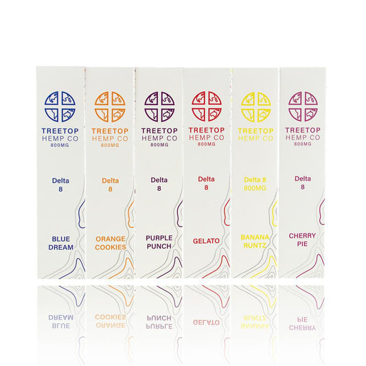 Treetop Hemp Co-Delta 8 Disposables - 700mg