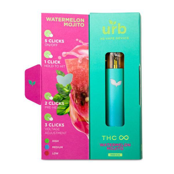 Urb THC Infinity Disposables - 3g