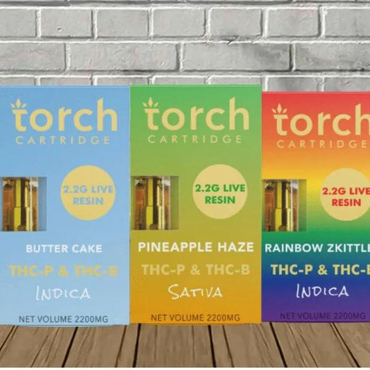 Torch THC-P & THC-B Cartridge - 2200mg