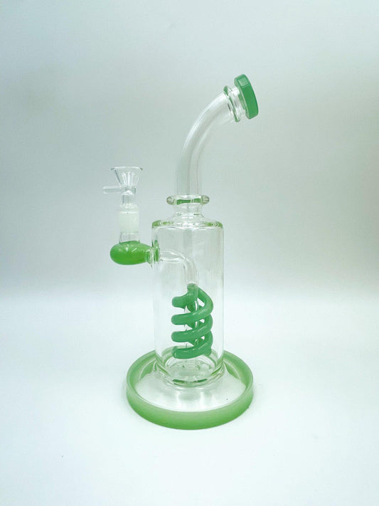 Spring Perc Water Pipe - 10"