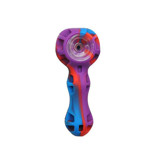 2 In 1 Silicone Hand Pipe