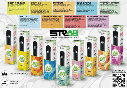 STR8 Delta 8 Disposable - 925mg
