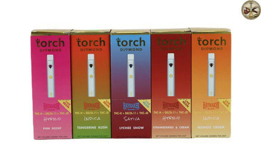 Torch Diamond Haymaker Blend Disposable - 2200mg (D11 + THC-H +THC-JD)