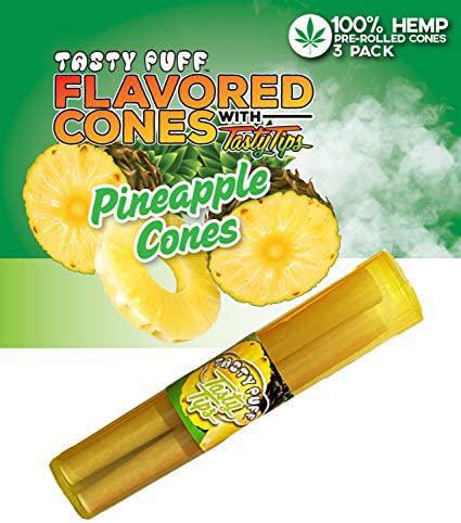 Tasty Puff Tasty Tips Flavored Cones - 3pc