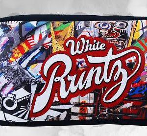 White Runtz Clutch Hand Bag