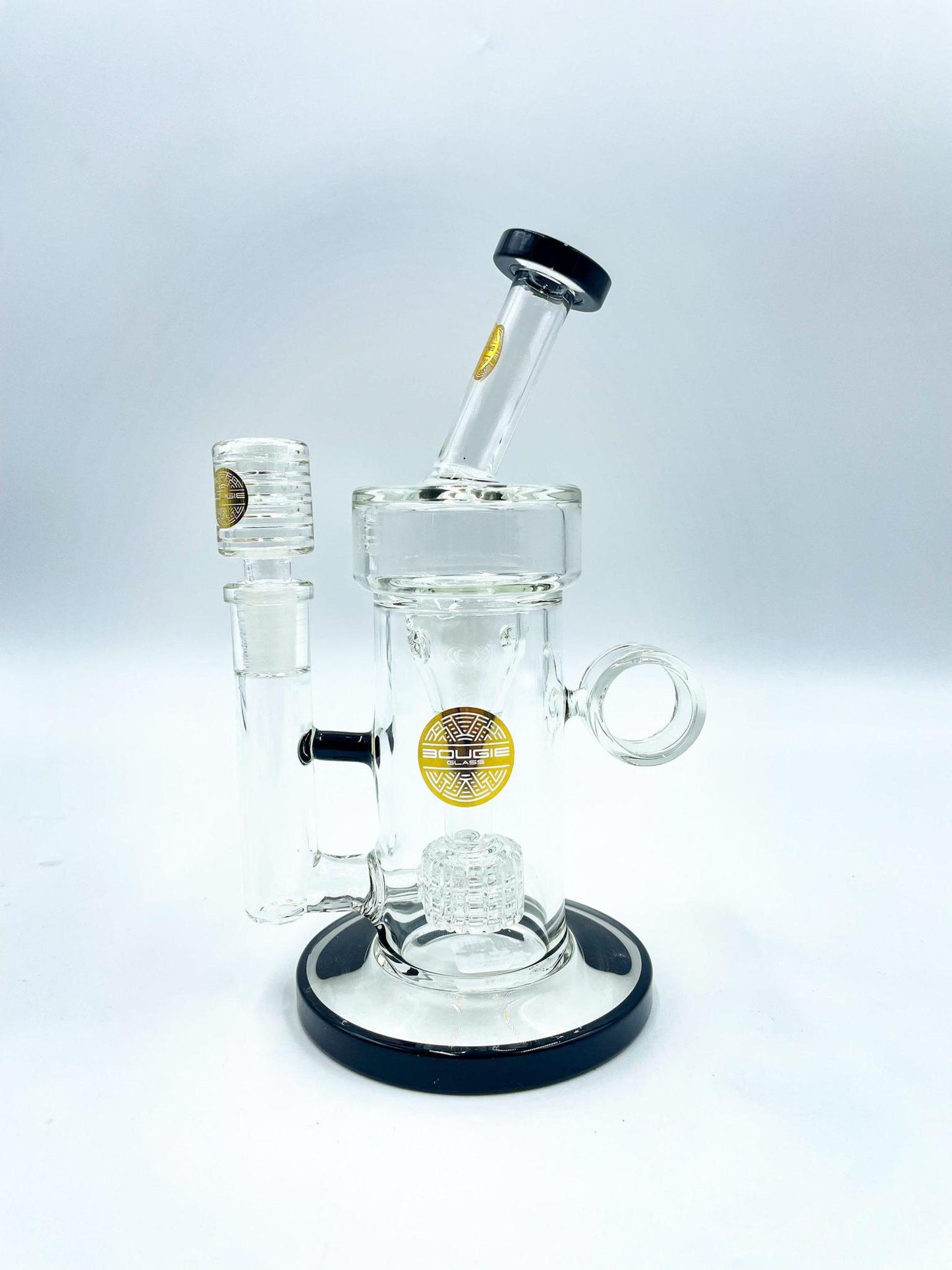 Bougie Glass - Klein Incycler w/ Ring ( 8" )