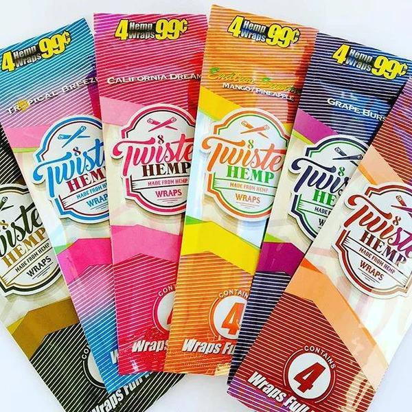 Twisted Hemp Wraps - $0.99