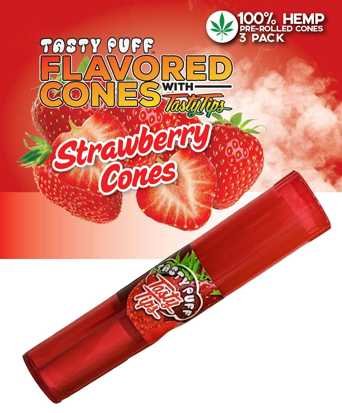 Tasty Puff Tasty Tips Flavored Cones - 3pc