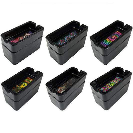 Black Glass Stashtray