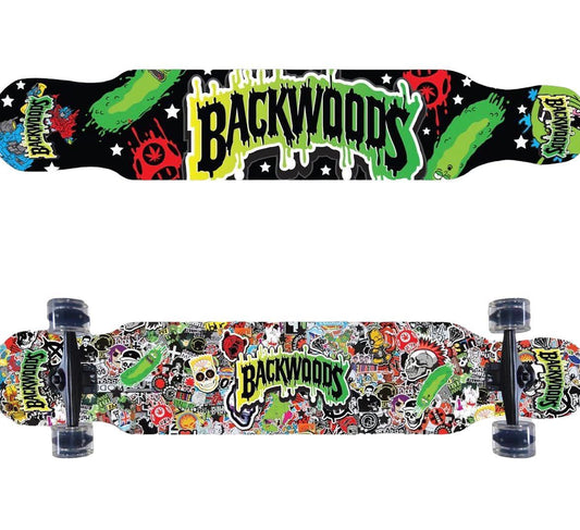 Backwoods Longboard w/ LED wheels - 42"