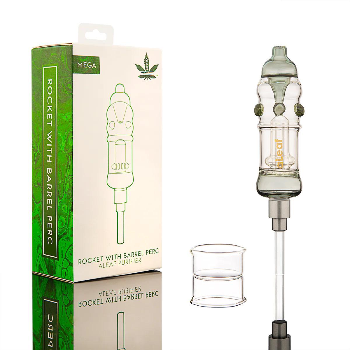 aLeaf Nectar Collector - Mega Line Rocket with Barrel Perc