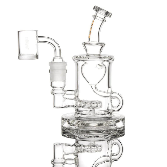 aLeaf UFO Perc Recycler Rig - 6"