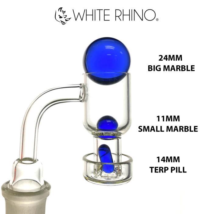 White Rhino Terp Slurper Set - 3pc