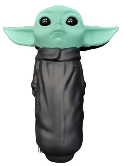 Baby Yoda Silicone Hand Pipe - 4.5"