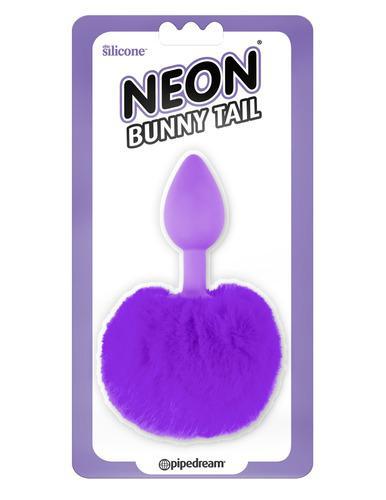 Neon Bunny Tail - Silicone