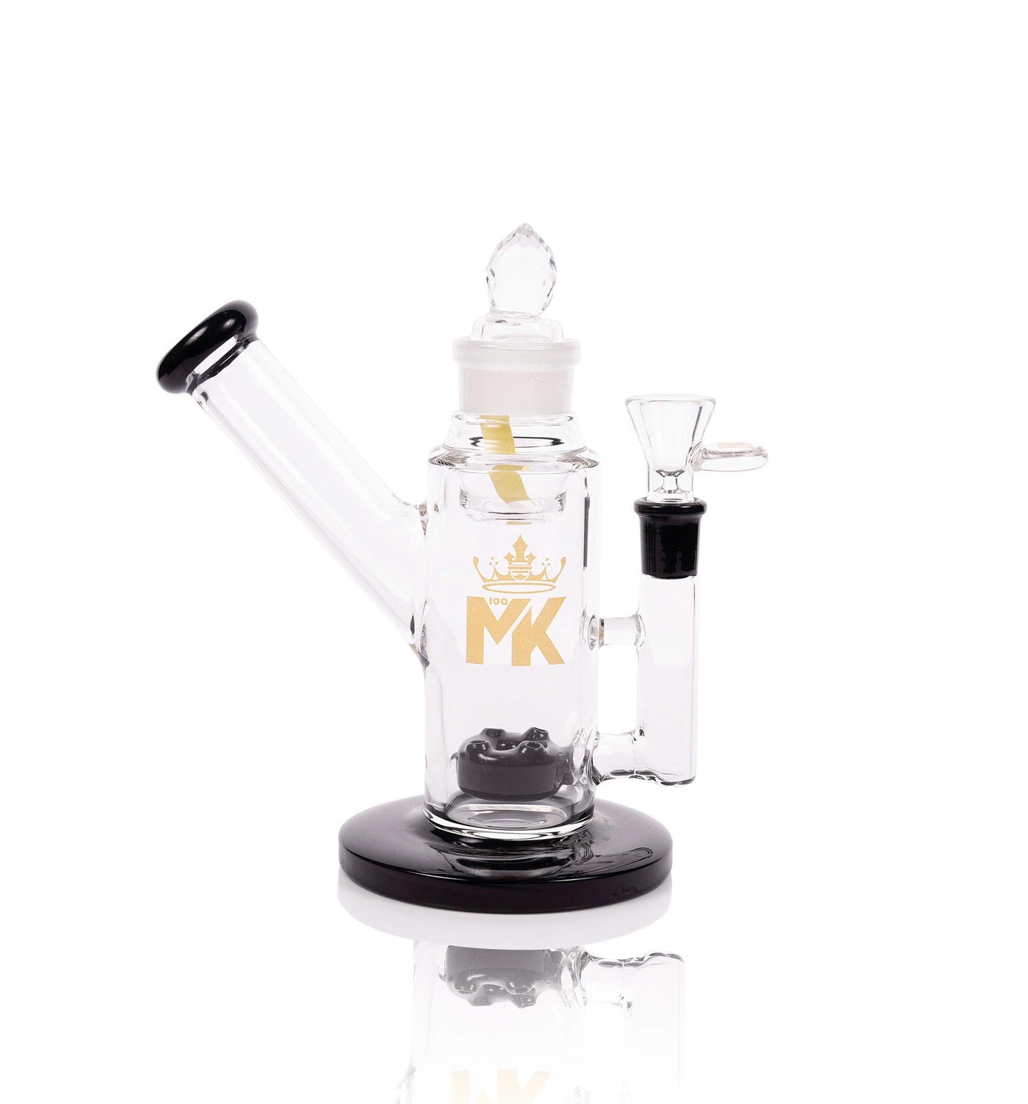 MK100 Glass Stash Rig with Built in Jar - 7"