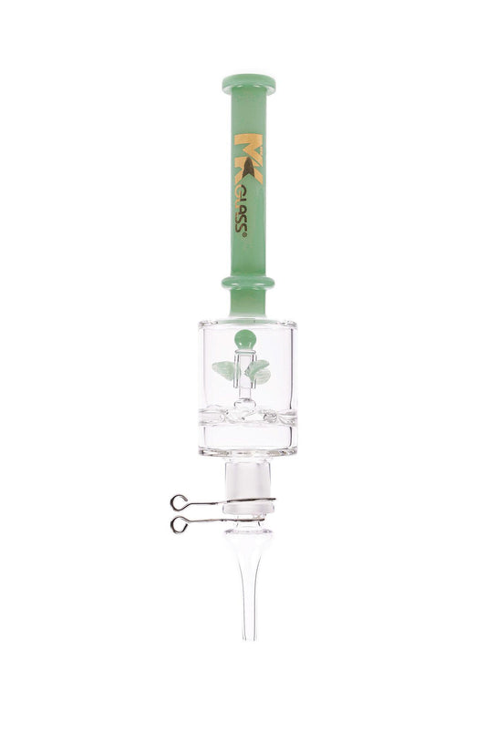 MK100 Glass Dry Tornado Nectar Collector Set - 8"