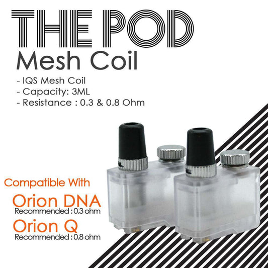 The Pod Mesh Coil for the Orion / Orion Q - ( 2pk )