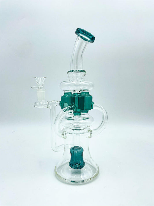 Star Wing Triple Recycler with UFO Perc - 12"
