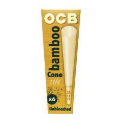 OCB Bamboo Unbleached Cones