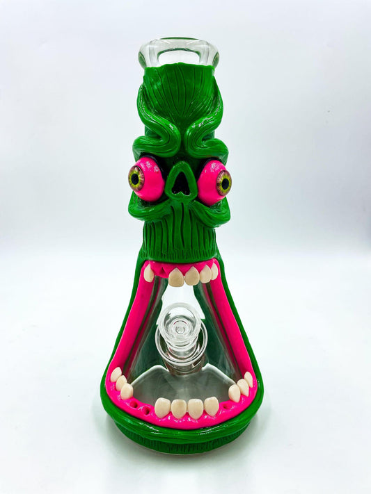 Monster Family Beaker Water Pipe - 13"