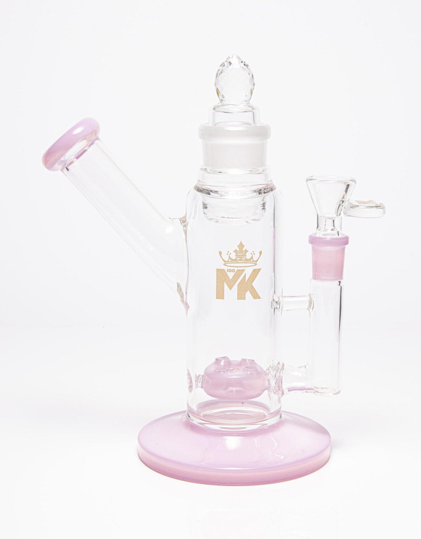 MK100 Glass Stash Rig with Built in Jar - 7"