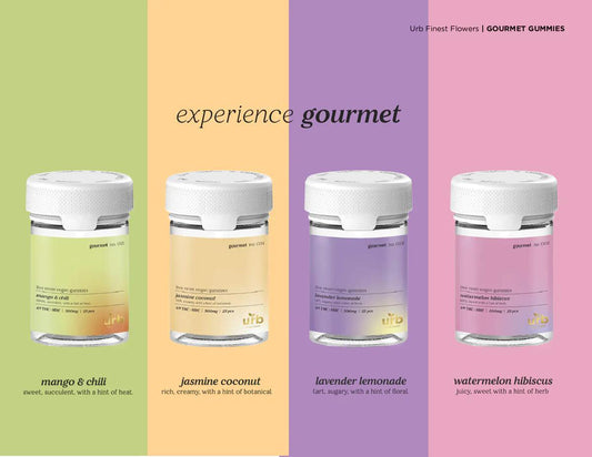 Urb Gourmet HHC + D9 Gummies - 500mg