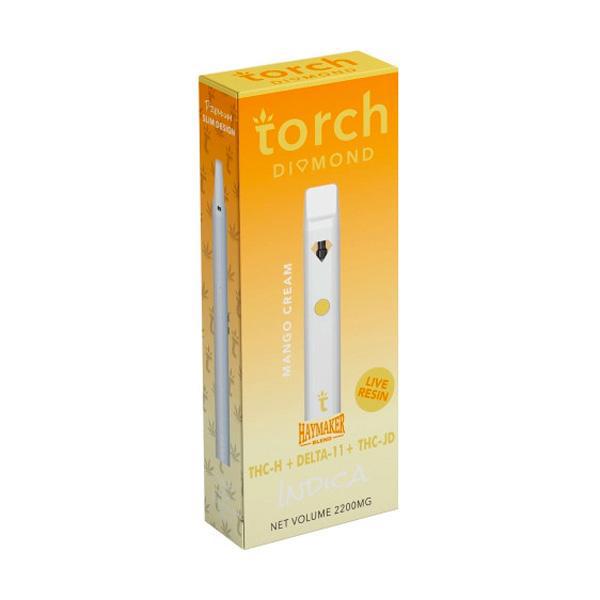 Torch Diamond Haymaker Blend Disposable - 2200mg (D11 + THC-H +THC-JD)