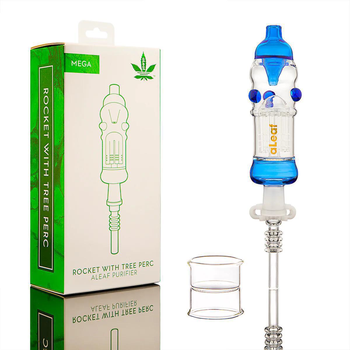 aLeaf Nectar Collector - Mega Line Rocket with Barrel Perc