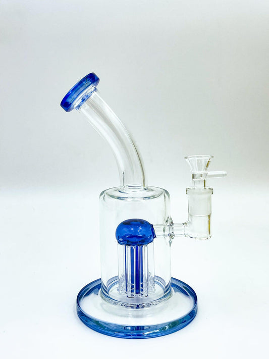 Bent Tree Perc Water Pipe - 8.5"