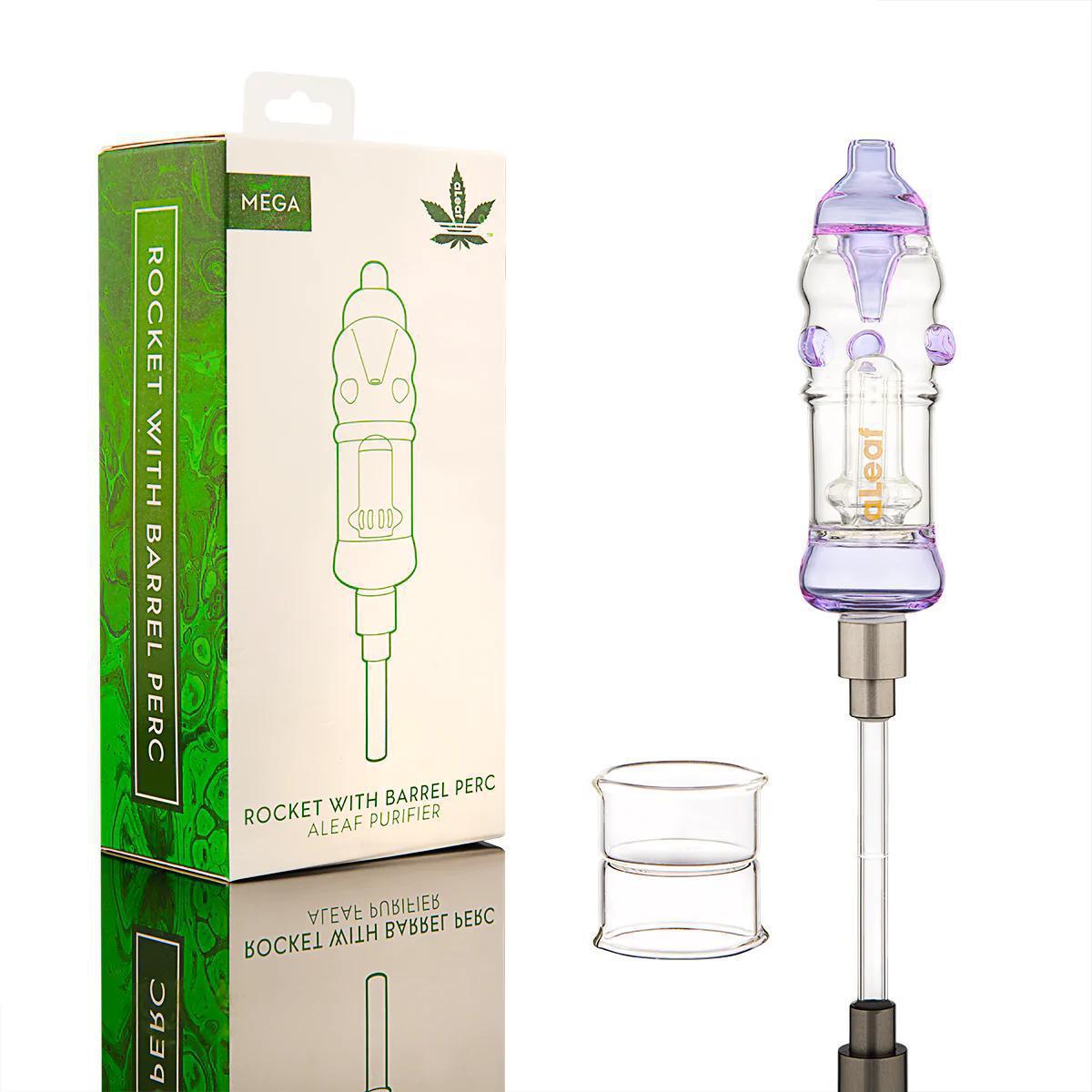 aLeaf Nectar Collector - Mega Line Rocket with Barrel Perc