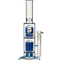 Tsunami Button Double 8 Arm Tree Perc - 15"